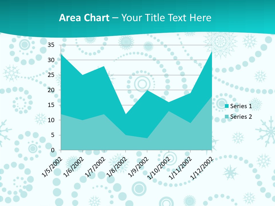 Pattern Trendy Calligraphy PowerPoint Template