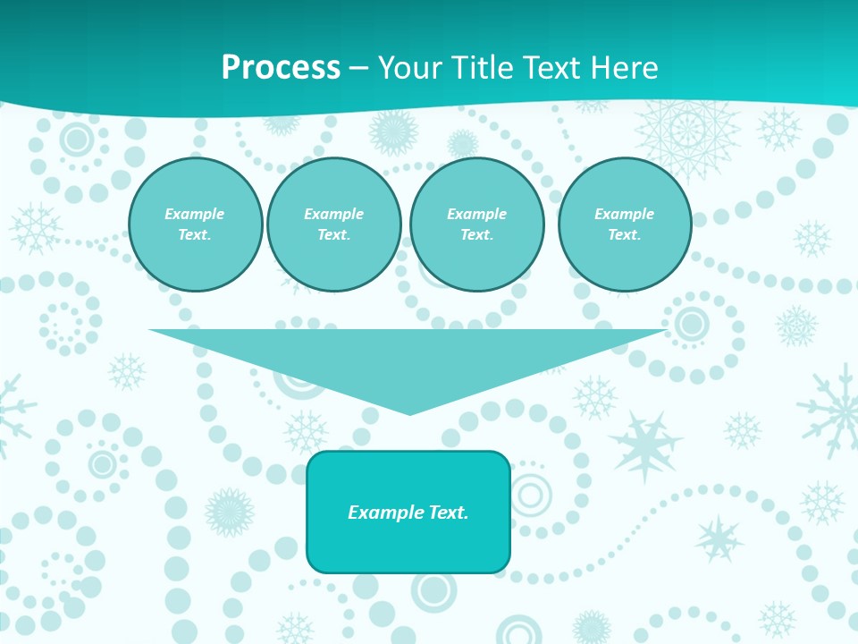 Pattern Trendy Calligraphy PowerPoint Template