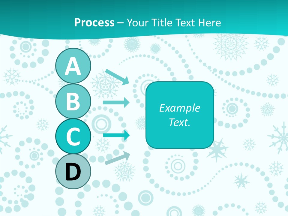 Pattern Trendy Calligraphy PowerPoint Template
