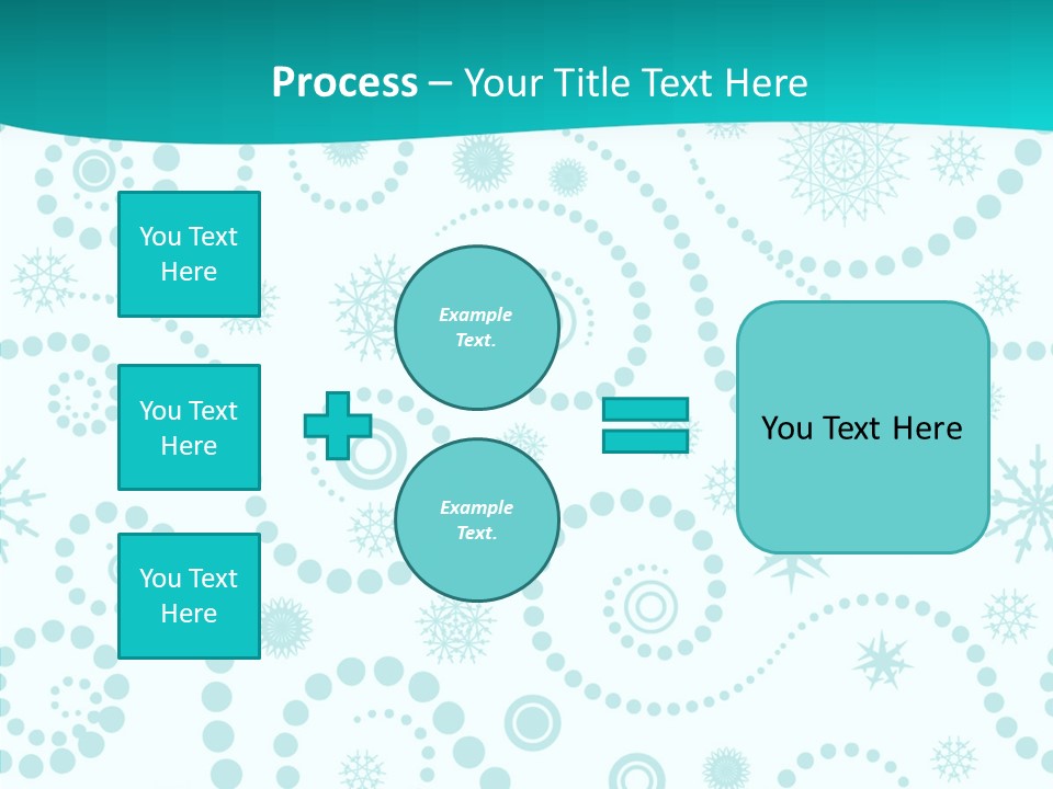 Pattern Trendy Calligraphy PowerPoint Template