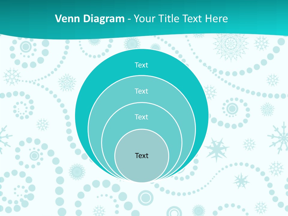 Pattern Trendy Calligraphy PowerPoint Template