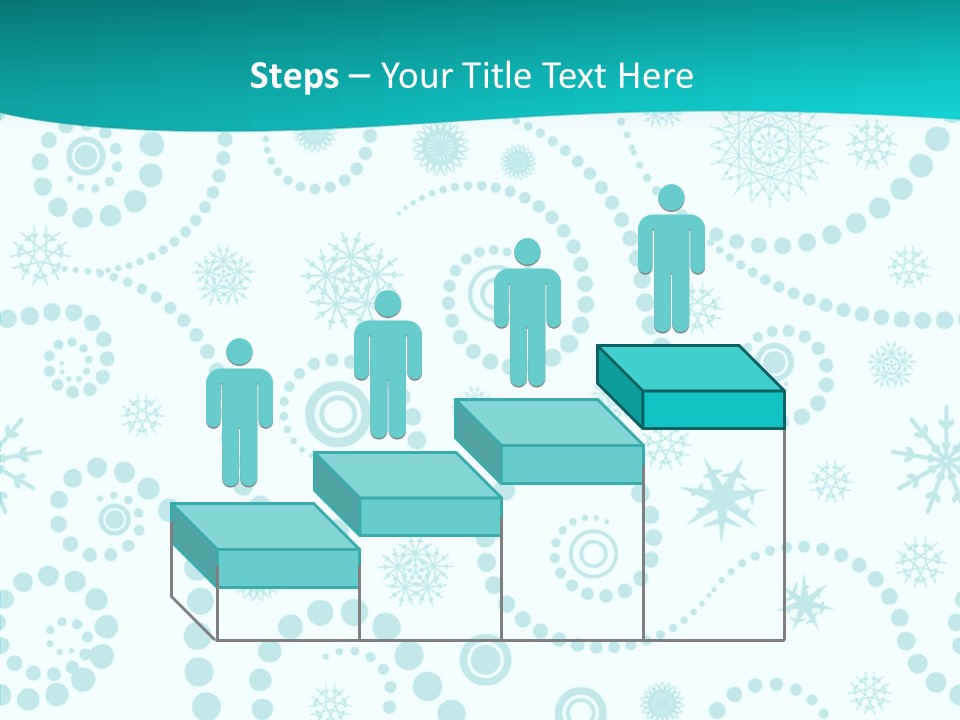 Pattern Trendy Calligraphy PowerPoint Template