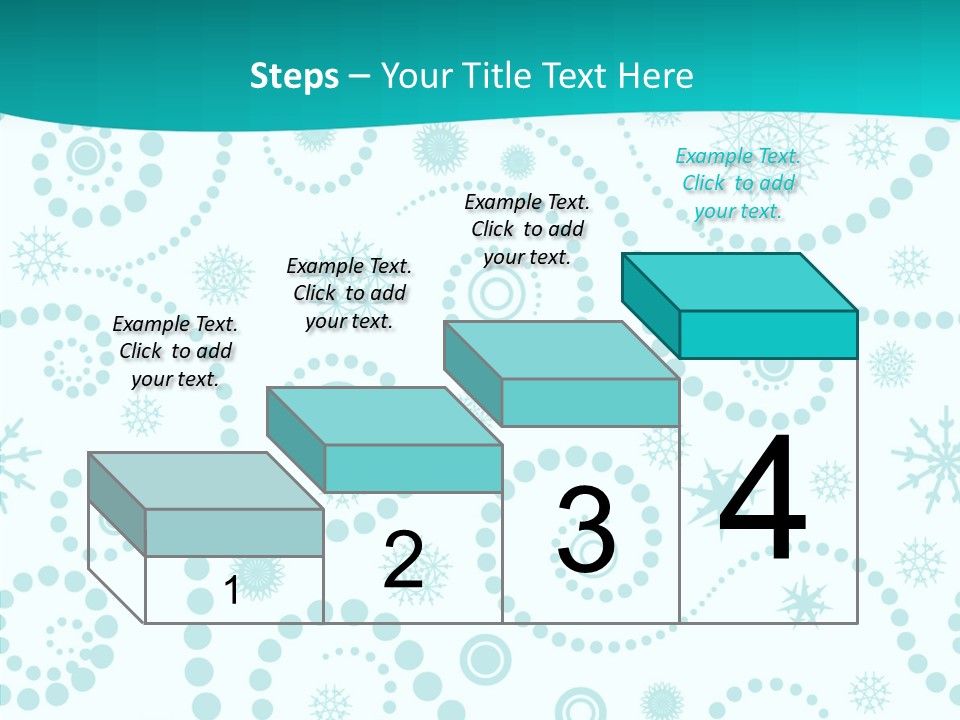 Pattern Trendy Calligraphy PowerPoint Template