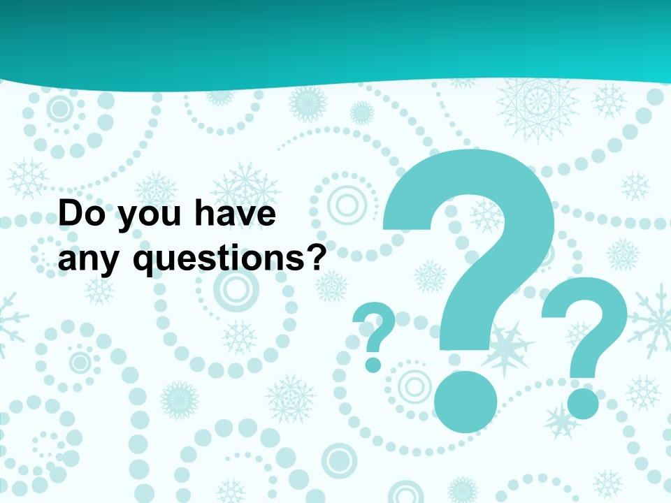 Pattern Trendy Calligraphy PowerPoint Template