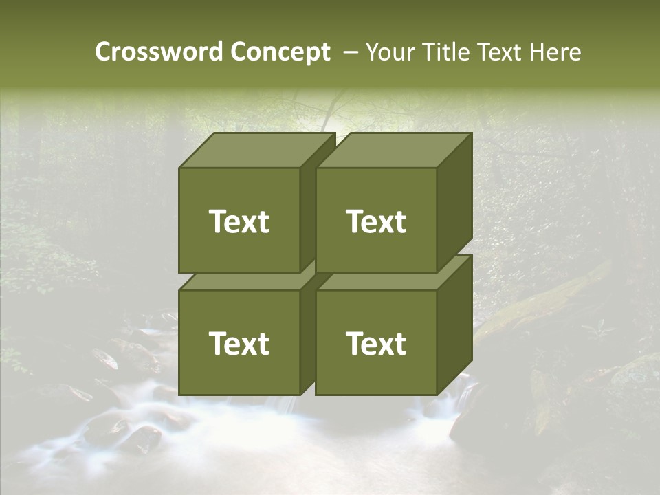 Dangerous Summer Fluid PowerPoint Template