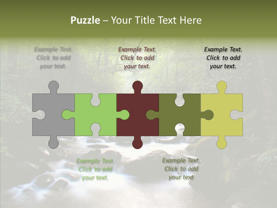 Dangerous Summer Fluid PowerPoint Template