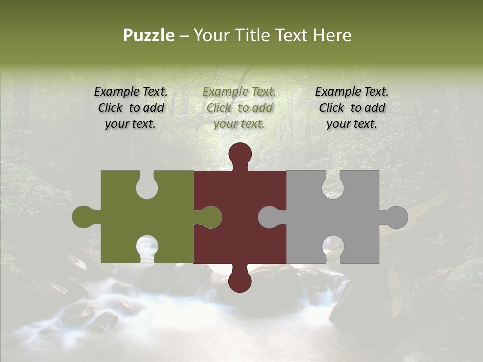 Dangerous Summer Fluid PowerPoint Template