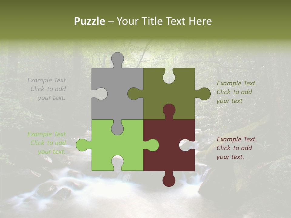 Dangerous Summer Fluid PowerPoint Template