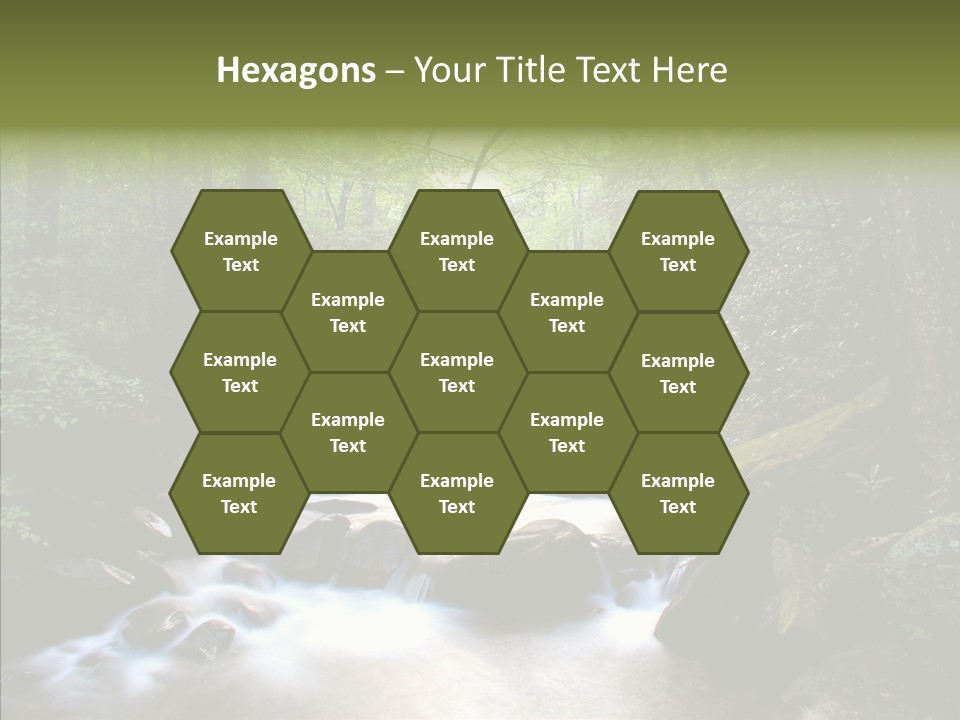 Dangerous Summer Fluid PowerPoint Template