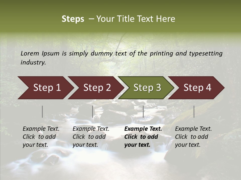 Dangerous Summer Fluid PowerPoint Template