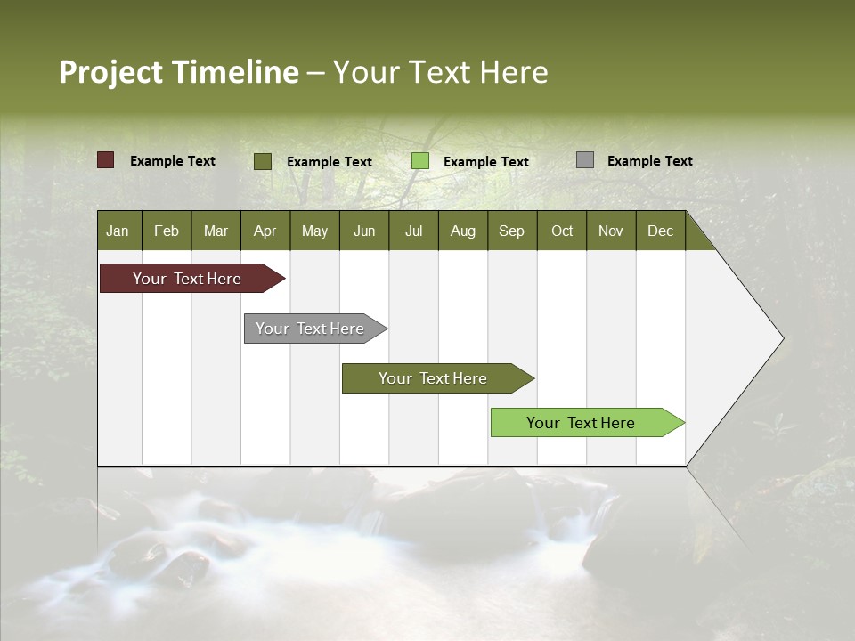 Dangerous Summer Fluid PowerPoint Template