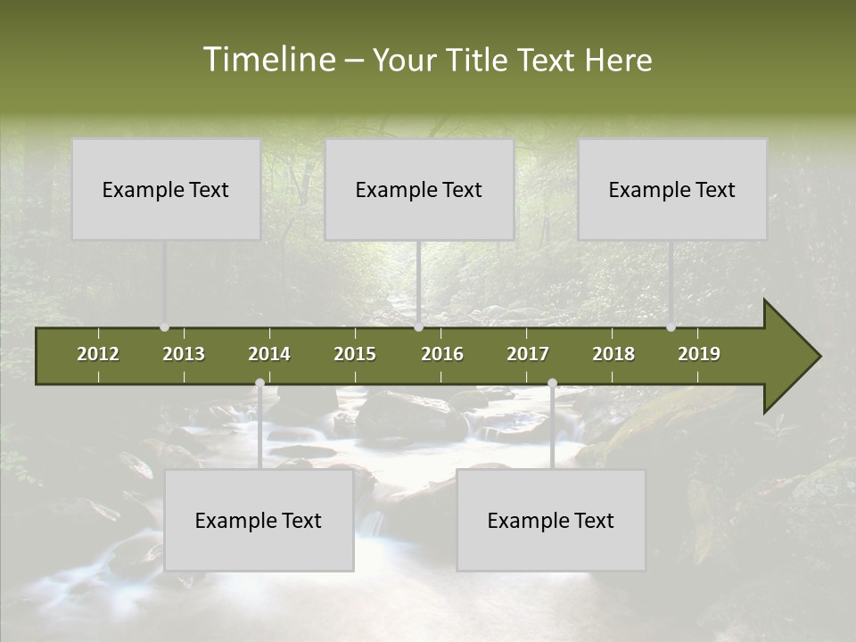 Dangerous Summer Fluid PowerPoint Template