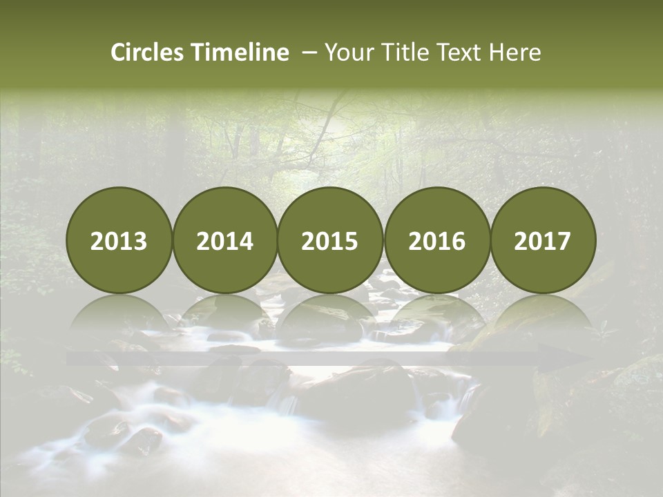 Dangerous Summer Fluid PowerPoint Template