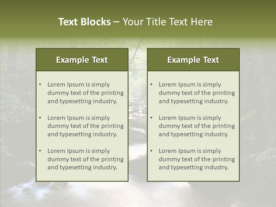 Dangerous Summer Fluid PowerPoint Template