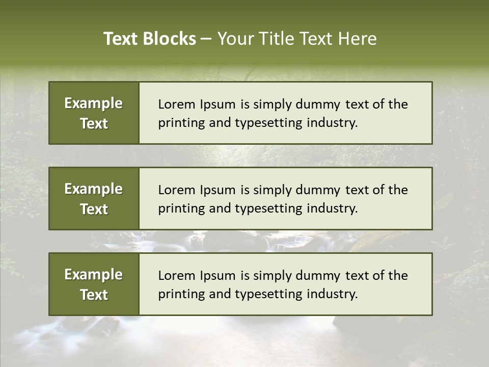 Dangerous Summer Fluid PowerPoint Template