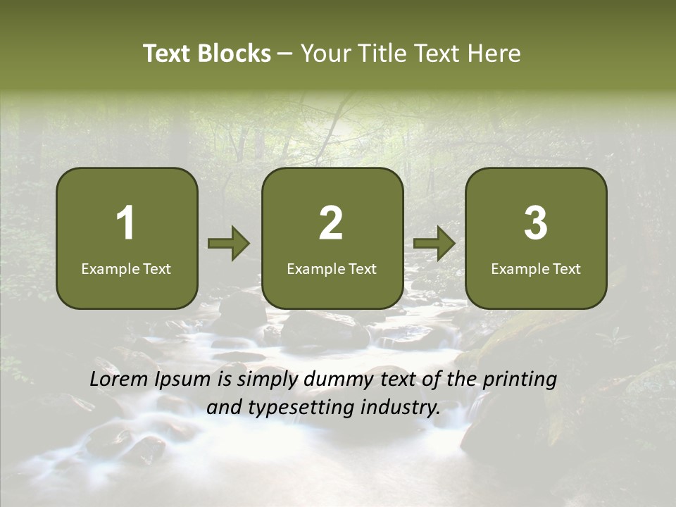 Dangerous Summer Fluid PowerPoint Template