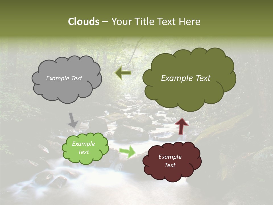 Dangerous Summer Fluid PowerPoint Template