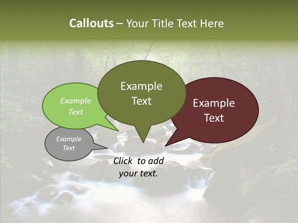 Dangerous Summer Fluid PowerPoint Template