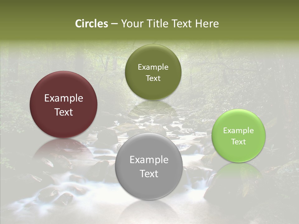 Dangerous Summer Fluid PowerPoint Template