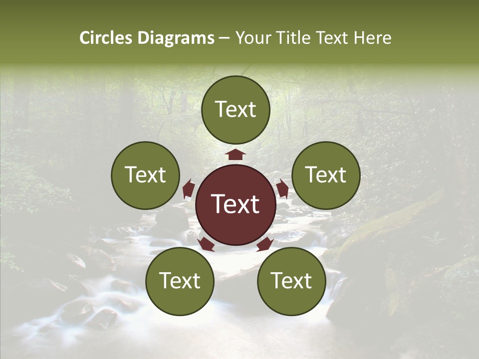 Dangerous Summer Fluid PowerPoint Template