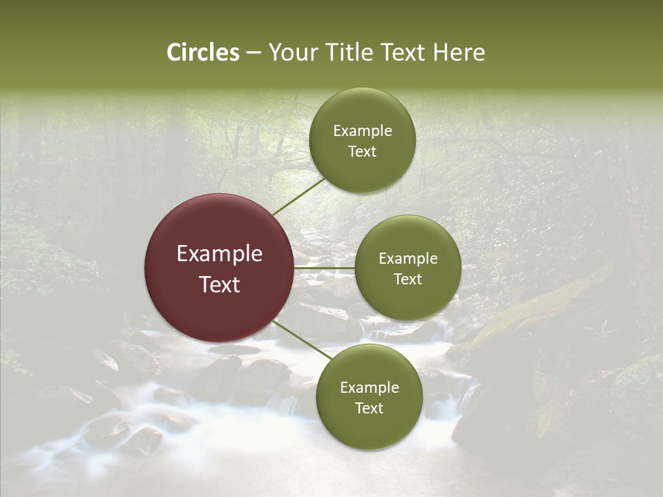 Dangerous Summer Fluid PowerPoint Template