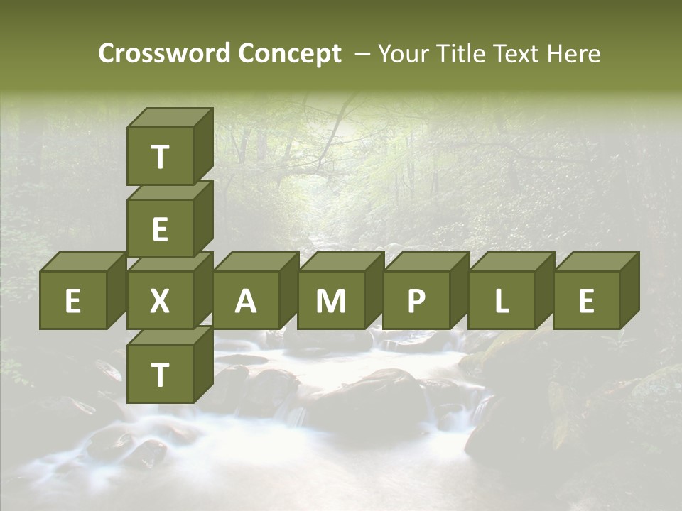 Dangerous Summer Fluid PowerPoint Template
