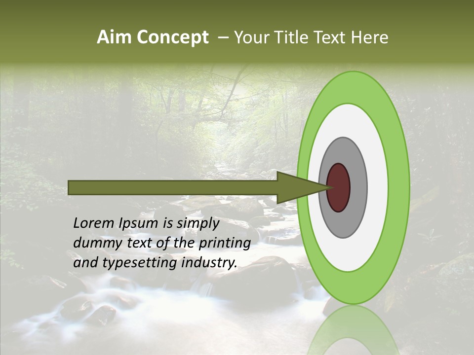 Dangerous Summer Fluid PowerPoint Template