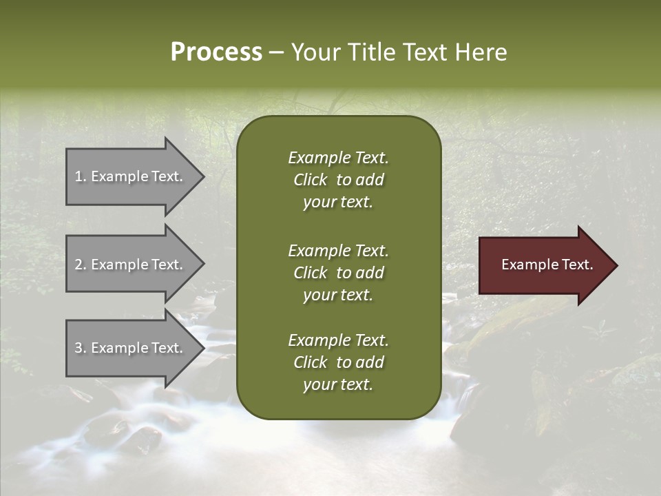 Dangerous Summer Fluid PowerPoint Template