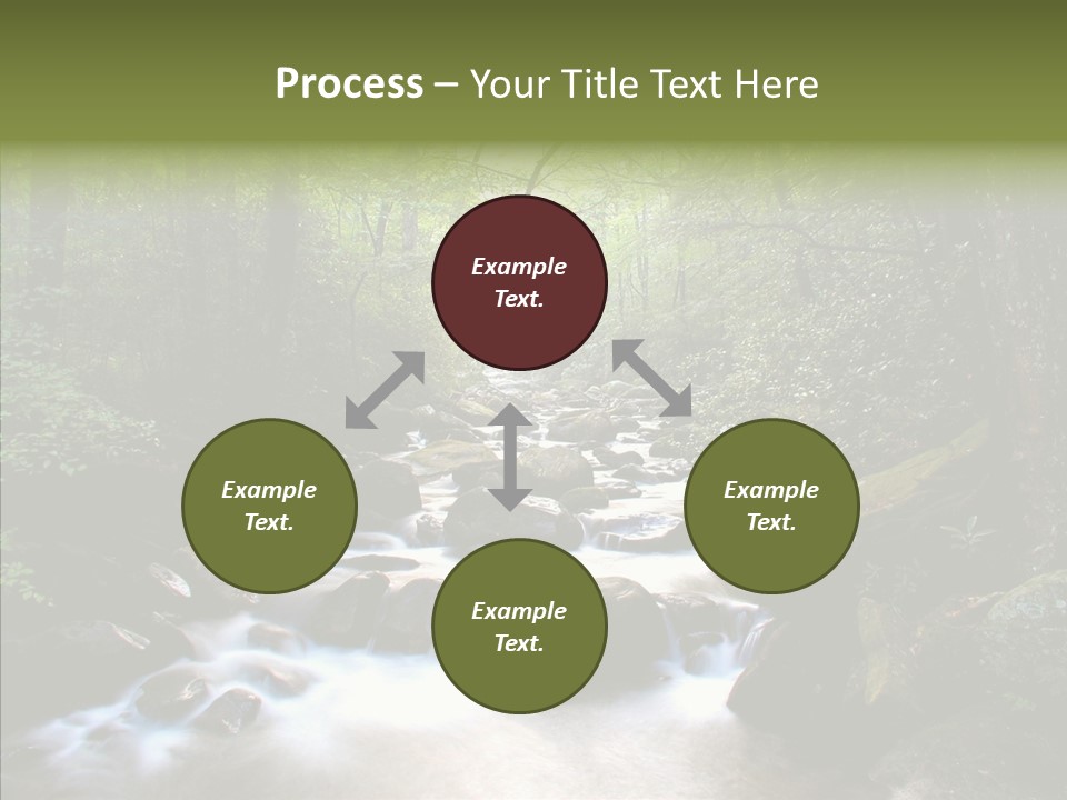 Dangerous Summer Fluid PowerPoint Template