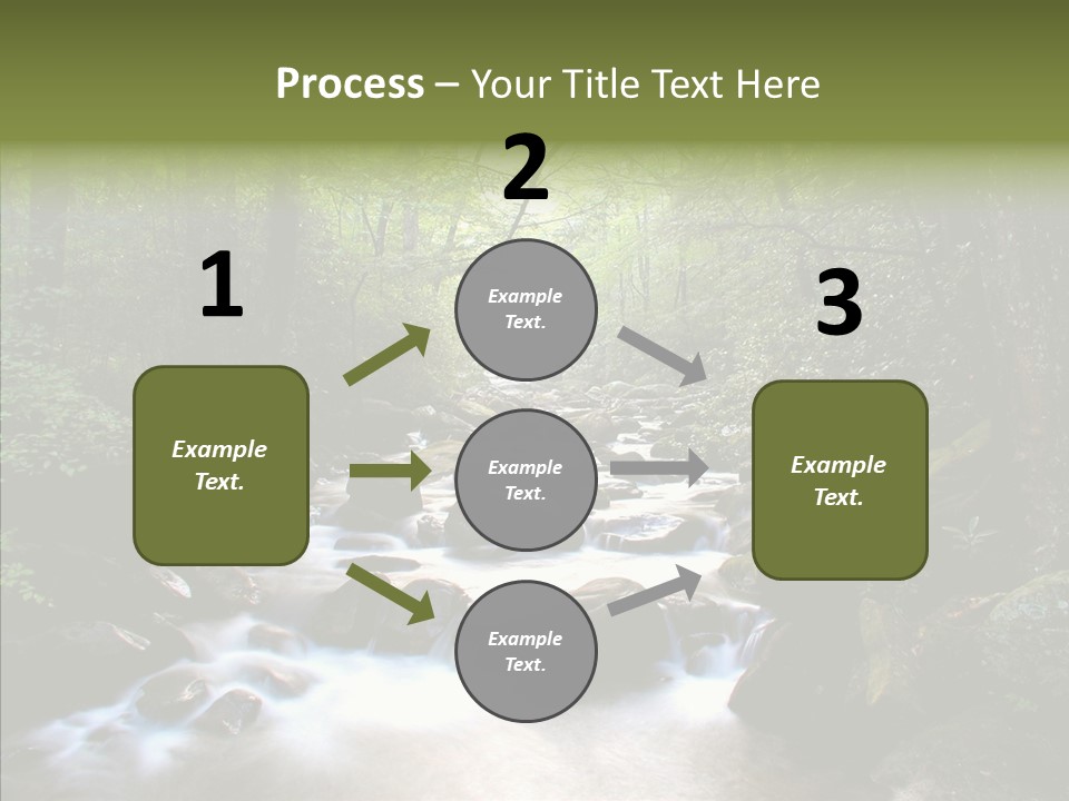 Dangerous Summer Fluid PowerPoint Template