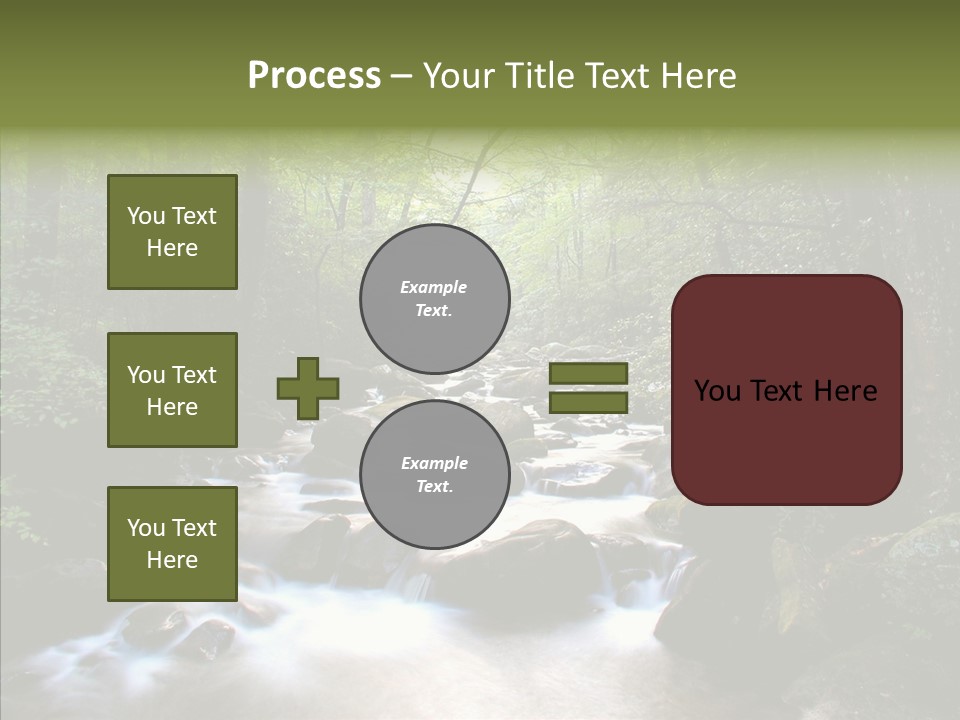 Dangerous Summer Fluid PowerPoint Template