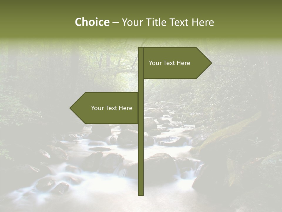 Dangerous Summer Fluid PowerPoint Template