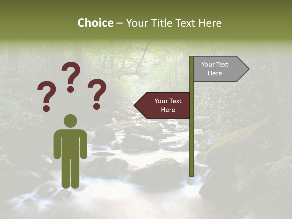 Dangerous Summer Fluid PowerPoint Template