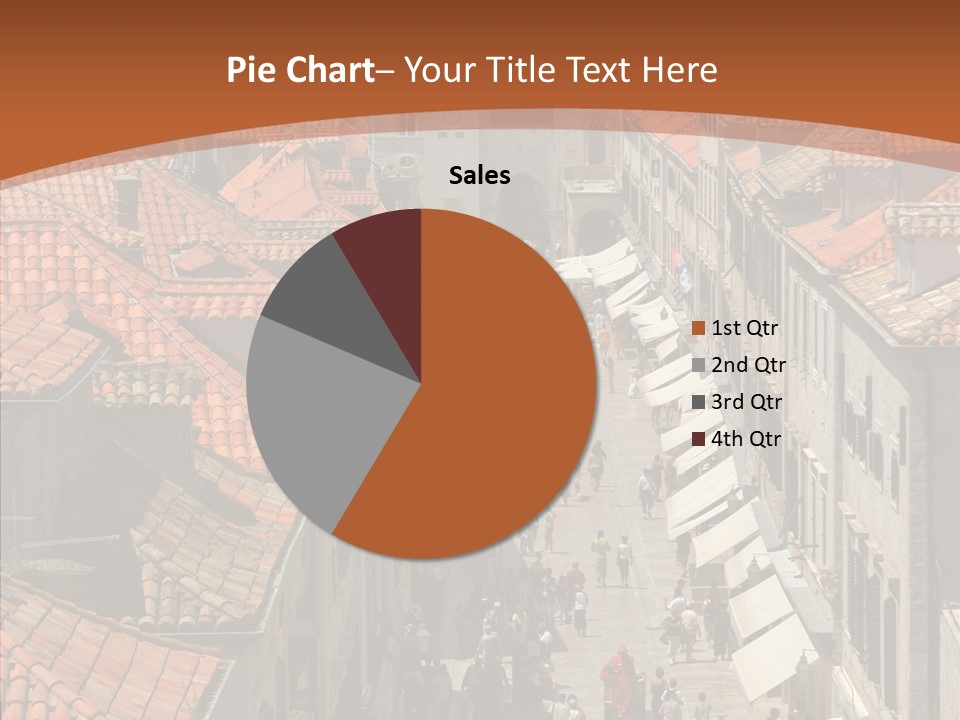 Fortified Peninsula Architecture PowerPoint Template