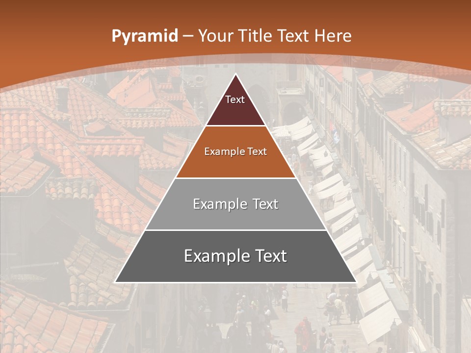 Fortified Peninsula Architecture PowerPoint Template