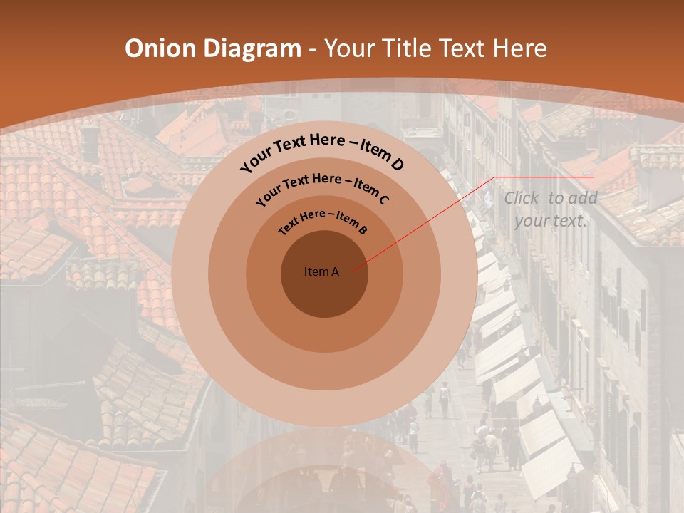 Fortified Peninsula Architecture PowerPoint Template