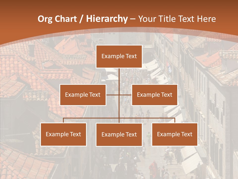 Fortified Peninsula Architecture PowerPoint Template