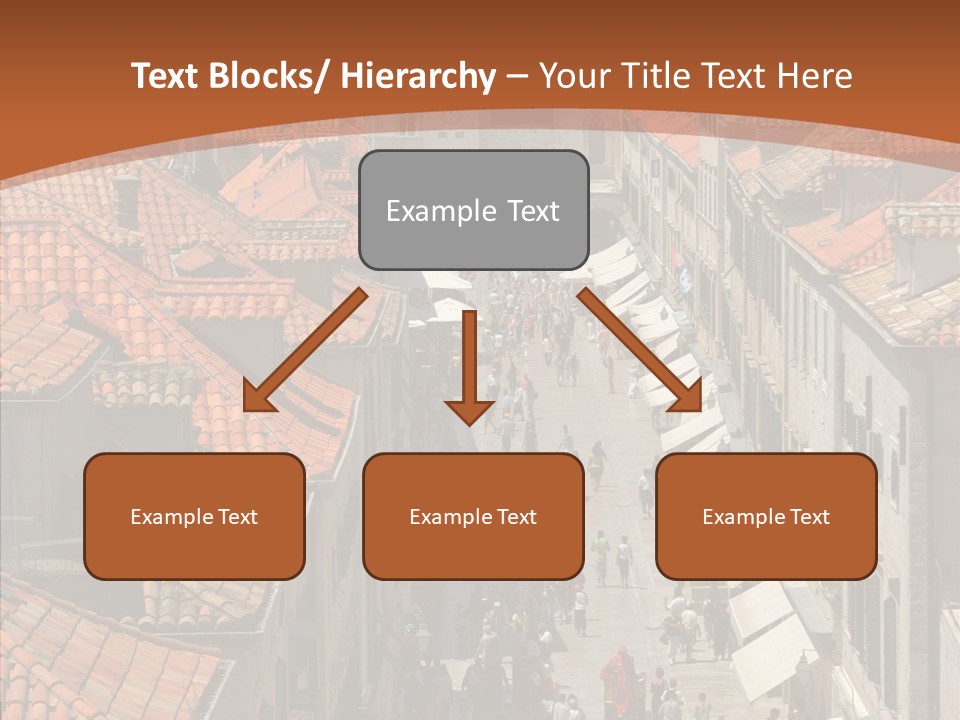 Fortified Peninsula Architecture PowerPoint Template
