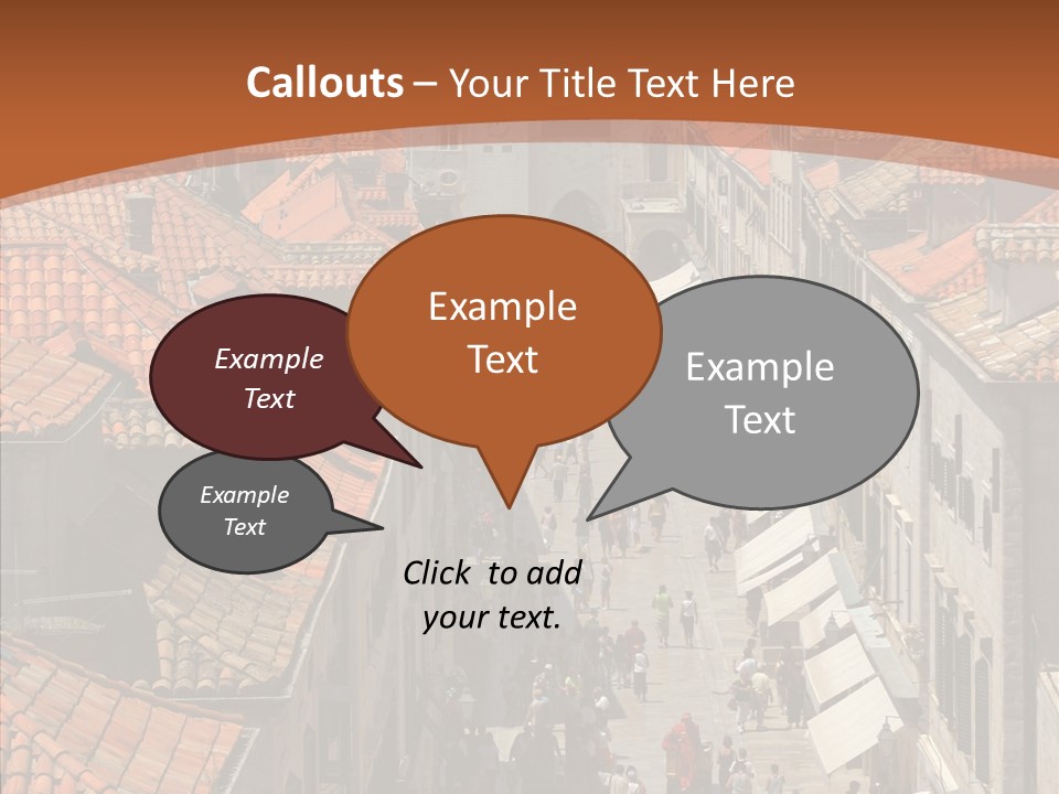 Fortified Peninsula Architecture PowerPoint Template