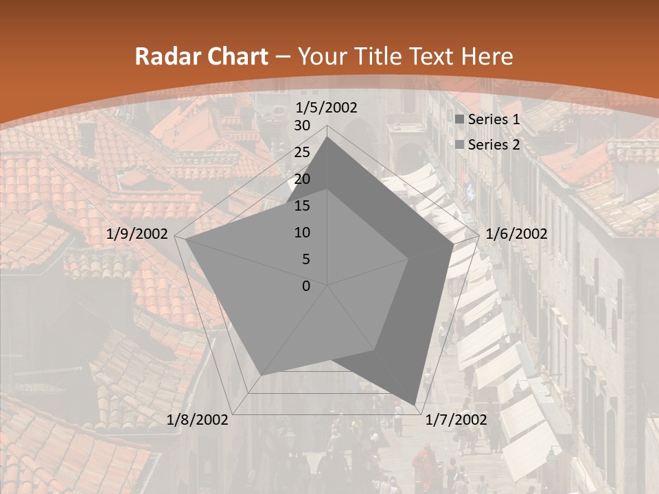 Fortified Peninsula Architecture PowerPoint Template