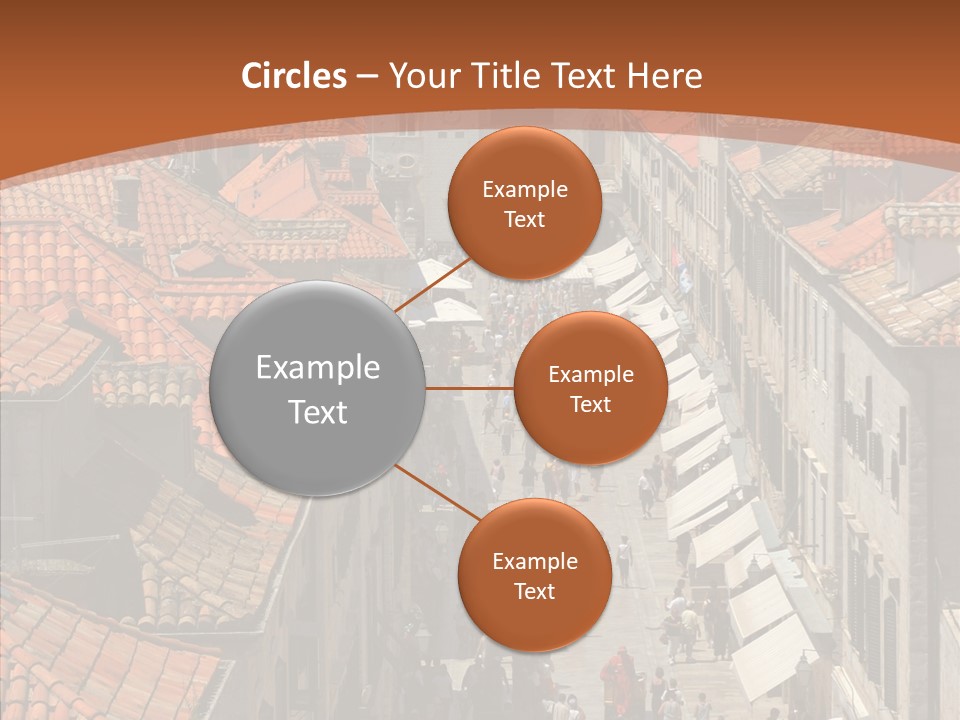 Fortified Peninsula Architecture PowerPoint Template