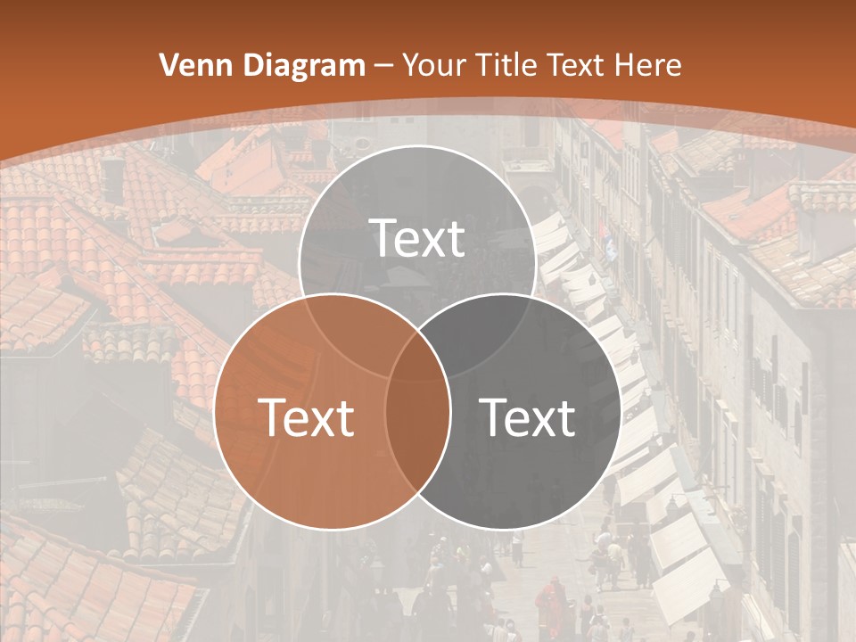 Fortified Peninsula Architecture PowerPoint Template