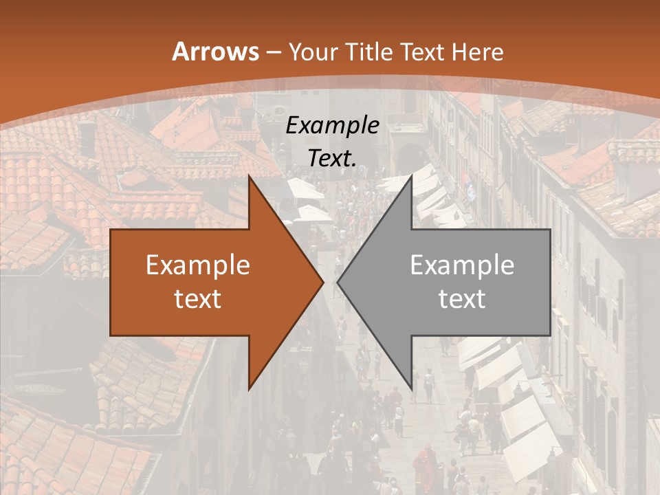 Fortified Peninsula Architecture PowerPoint Template