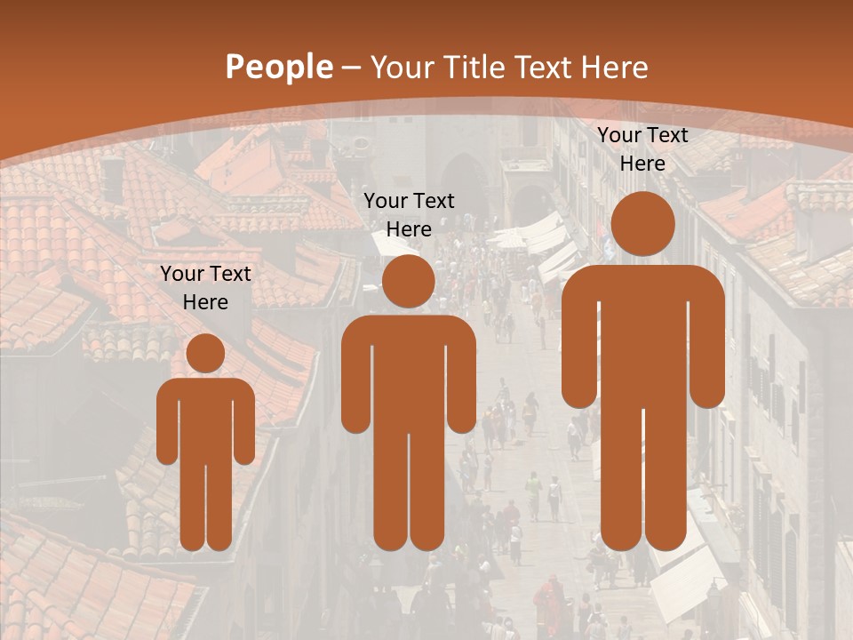 Fortified Peninsula Architecture PowerPoint Template