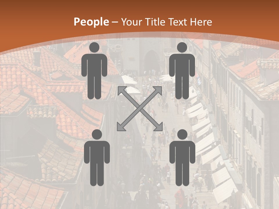 Fortified Peninsula Architecture PowerPoint Template