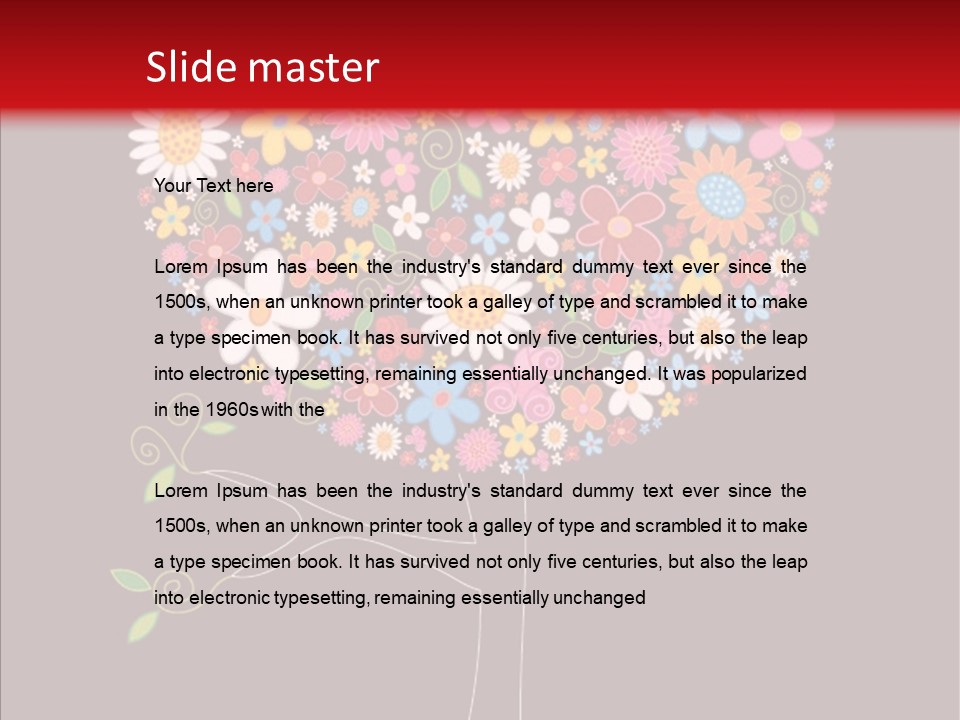 Plant Whimsical Branch PowerPoint Template