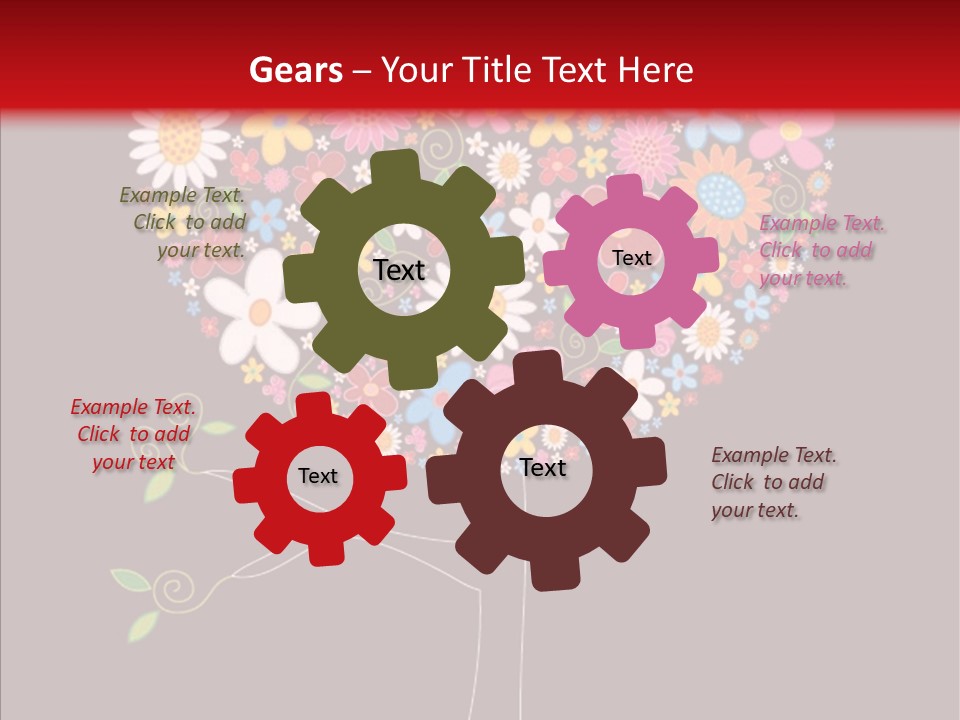 Plant Whimsical Branch PowerPoint Template