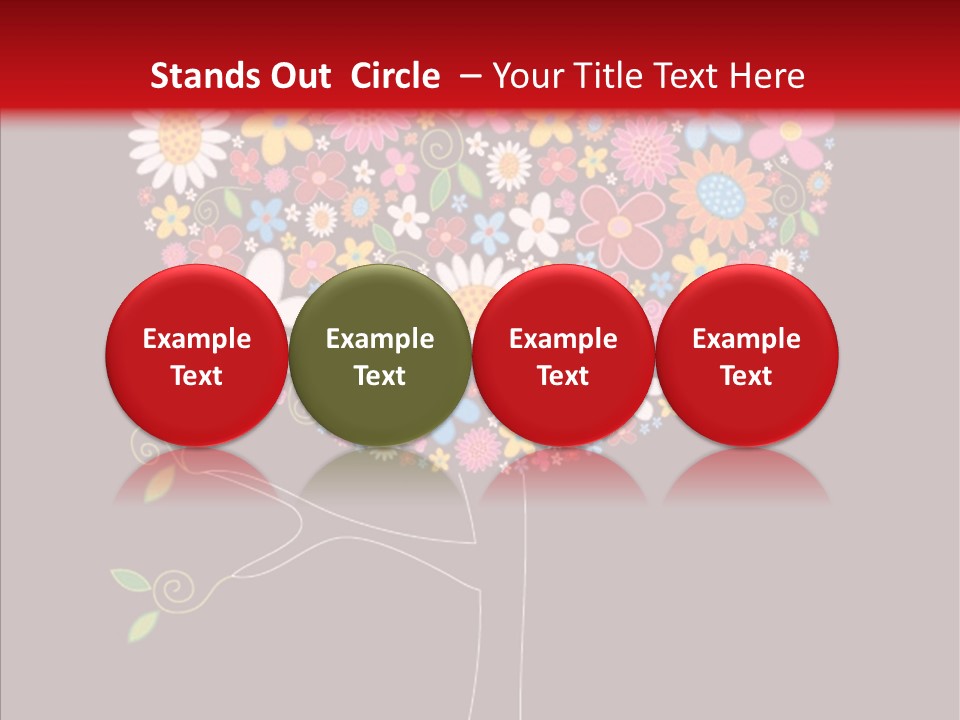 Plant Whimsical Branch PowerPoint Template