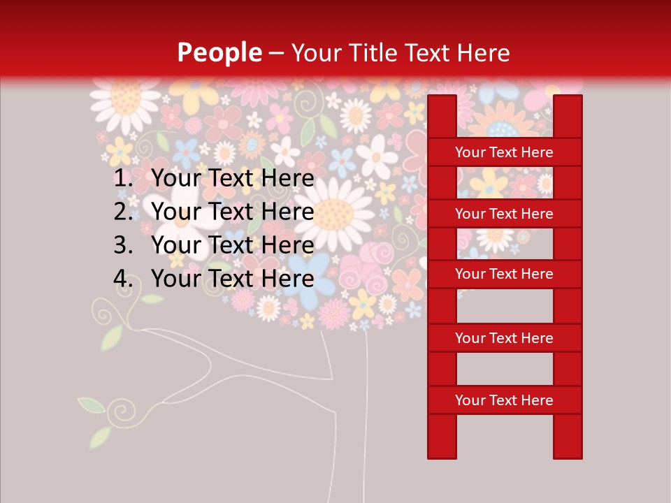 Plant Whimsical Branch PowerPoint Template