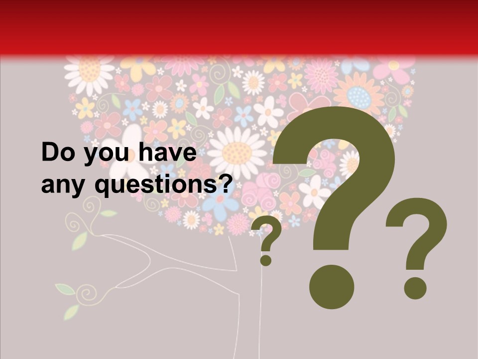 Plant Whimsical Branch PowerPoint Template